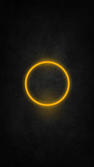 Htc Yellow Ring Light Wallpaper
