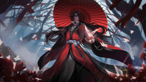 Hua Cheng Red Robe Wallpaper