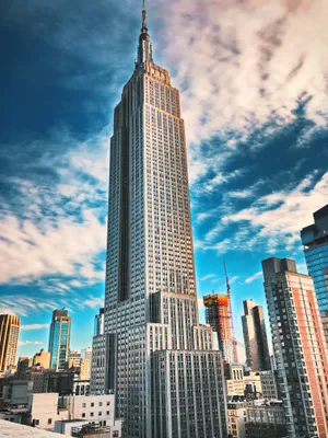 Huge Building In City Wallpaper