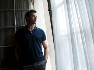 Hugh Jackman Casual Photoshoot Wallpaper