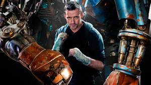 Hugh Jackman Charlie Kenton Real Steel Wallpaper