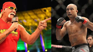 Hulk Hogan And Bj Penn Wallpaper