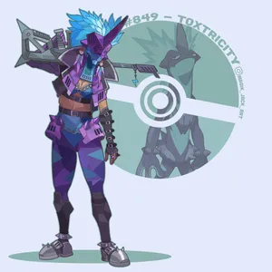 Human Version Of Toxtricity Wallpaper