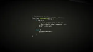 Humorous Code Snippet Wallpaper