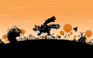 Humorous Gaming Controller Evolution Wallpaper