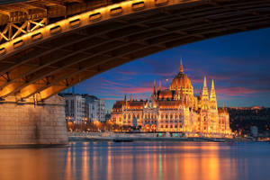 Hungarian Parliament In Hungary Wallpaper