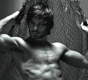 Hunk Model Male Face Wallpaper