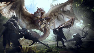 Hunt The Monsters Of Monster Hunter On Your Desktop Wallpaper