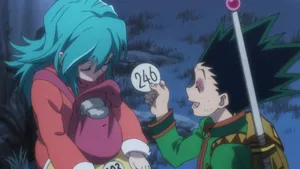 Hunter X Hunter - The Brave And Loyal Ponzu Wallpaper