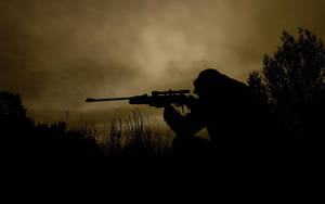 Hunting At Dawn Wallpaper