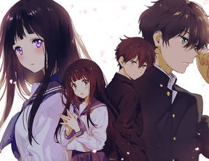 Hyouka Eru And Oreki Wallpaper