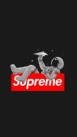 Hype Supreme Astronaut Wallpaper