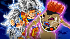 Hyperbolic Vegito In Full Power Wallpaper