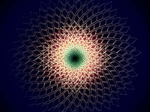 Hypnotic Fractal Artwork Wallpaper