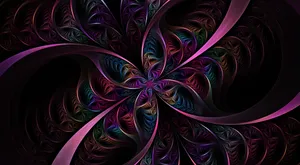 Hypnotic Mandala Fractal Patterns Wallpaper