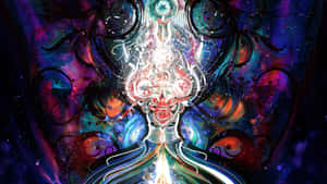 Hypnotic Psychedelic 3d Art Abstract Design Wallpaper