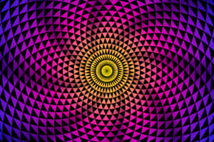 Hypnotic Spiral Illusion Wallpaper