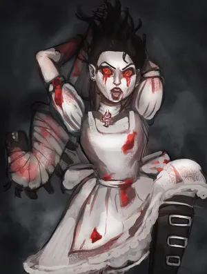 Hysterical Bloodstained Alice Wallpaper