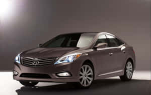 Hyundai Azera - Luxury Sedan In Dynamic Motion Wallpaper