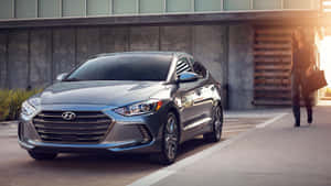 Hyundai Elantra: A Modern Sedan For The Stylish Driver Wallpaper