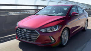 Hyundai Elantra: A Stylish Sedan With Exceptional Performance Wallpaper