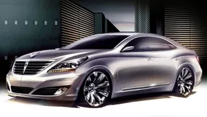 Hyundai Equus - Superior Design And Luxury Wallpaper