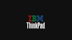 I B M Think Pad Classic Logo Wallpaper