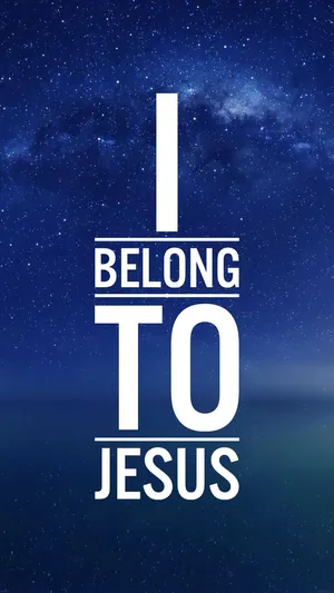 I Belong To Jesus Phone Wallpaper