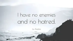 I Have No Enemies Wallpaper