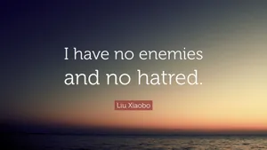 I Have No Enemies Wallpaper