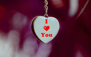 I Heart Pfp Pendant Wallpaper