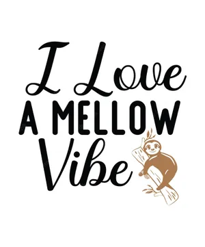 I Love Mellow Vibe Graphics Wallpaper