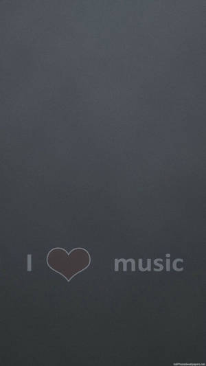 I Love Music Love Iphone Wallpaper