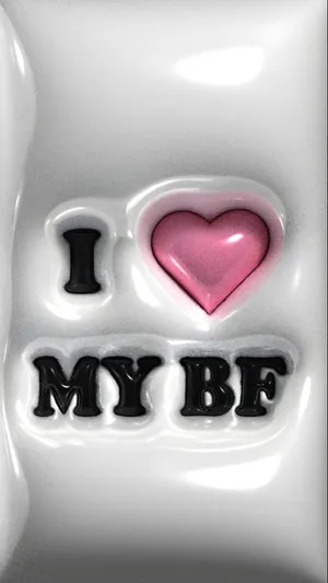 I Love My Boyfriend Wallpaper