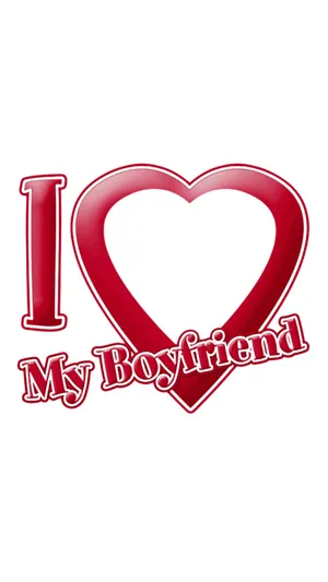 I Love My Boyfriend Wallpaper