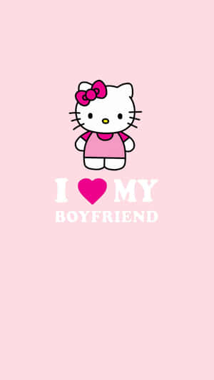 I Love My Boyfriend Cute Wallpaper
