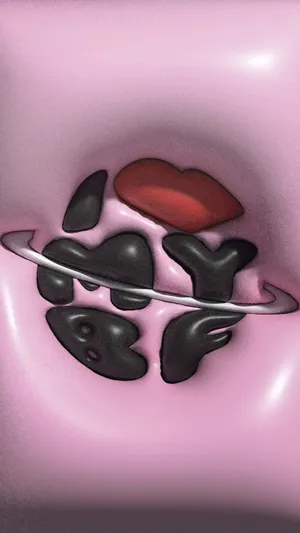 I Love My Boyfriend Wallpaper