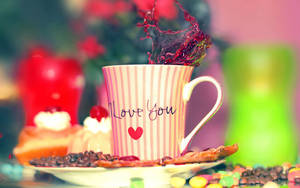 I Love You Coffee Wallpaper