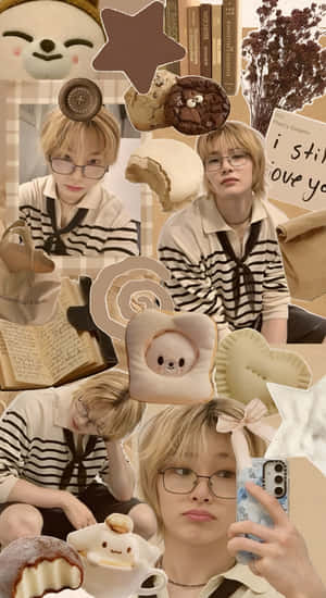 I N Stray Kids Cozy Aesthetic Wallpaper