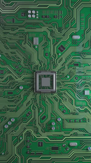 I Phone Circuit Board Closeup Wallpaper