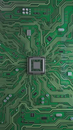 I Phone Circuit Board Closeup Wallpaper