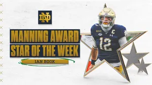 Ian Book Manning Award Starofthe Week Wallpaper