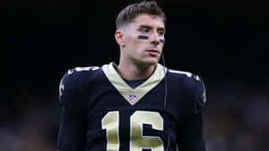 Ian Book New Orleans Saints Quarterback Wallpaper