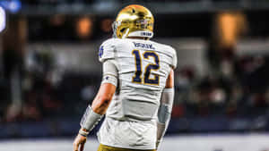 Ian Book Notre Dame Quarterback Wallpaper