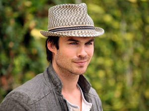 Ian Somerhalder Earth Day Portrait Wallpaper