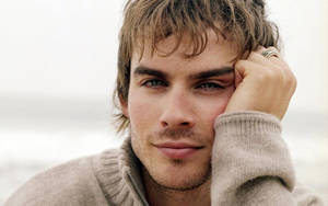 Ian Somerhalder Lost Series Portrait Wallpaper