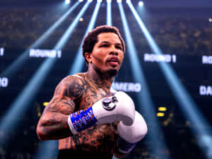 Ibf World Super Featherweight Champion Gervonta Davis Wallpaper