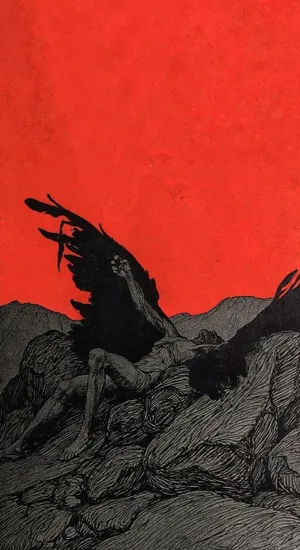 Icarus Fallen From Sky Wallpaper