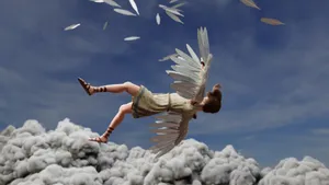 Icarus Falling From Sky Wallpaper