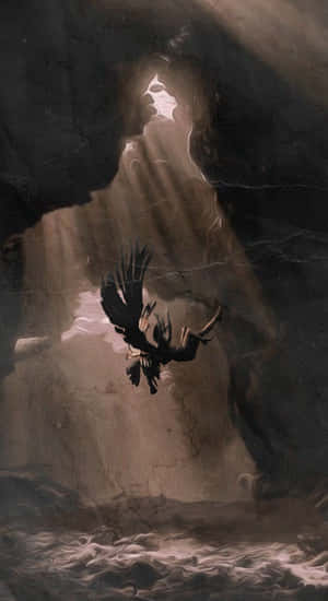 Icarus Falling From Sky Wallpaper